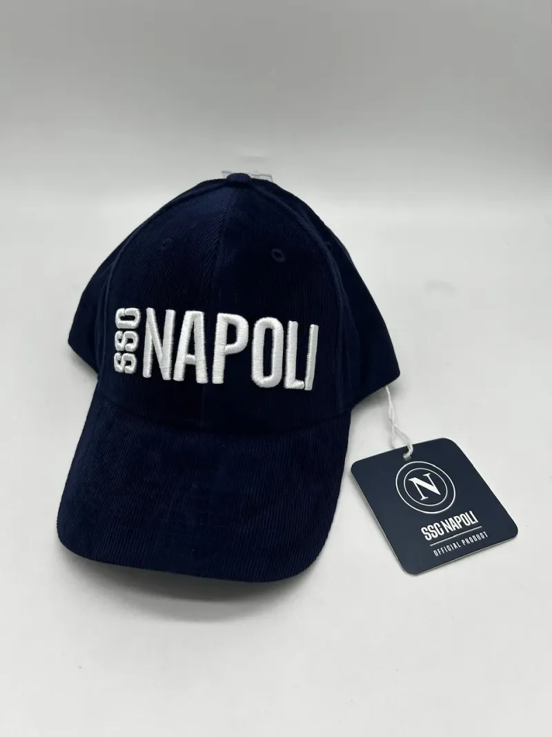Acquista ora copia di CAPPELLO COTONE BASEBALL ADULTO RICAMATO A CONTRASTO ENZO CASTELLANO SSC NAPOLI 123198 su nonsolointimo199