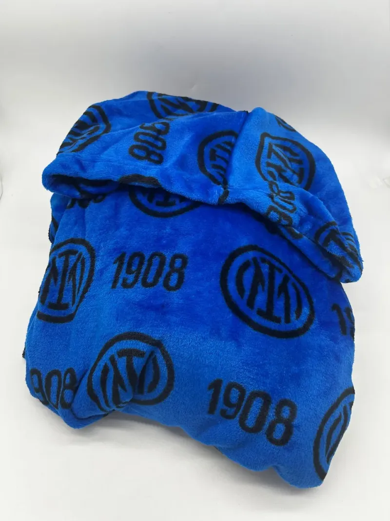 Acquista ora copia di PLAID CORAL CON PELLICCIA INTERNA LETTO SINGOLO CARILLO SSC NAPOLI 130X150 LX951 su nonsolointimo1994.com