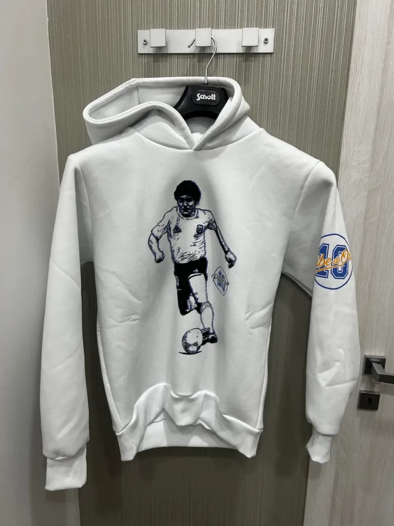 Acquista ora copia di FELPA FULL ZIP CON CAPPUCCIO UOMO CALDO COTONE MANICA LUNGA AZNAR INNOVA FC BARCELONA 57347 su nonsolointi