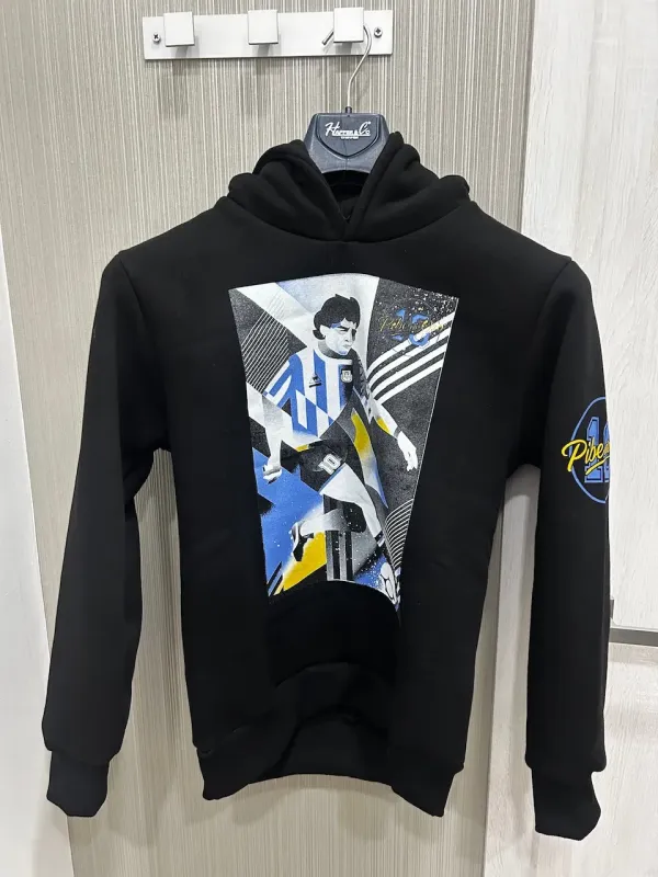 Acquista ora copia di FELPA FULL ZIP CON CAPPUCCIO UOMO CALDO COTONE MANICA LUNGA AZNAR INNOVA FC BARCELONA 57347 su nonsolointi