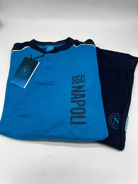 Acquista ora PIGIAMA RAGAZZO SOTTUOMO CALDO COTONE COLLECTION 2025-2026 HERMET SSC NAPOLI PIGNT201175 su nonsolointimo1994.com