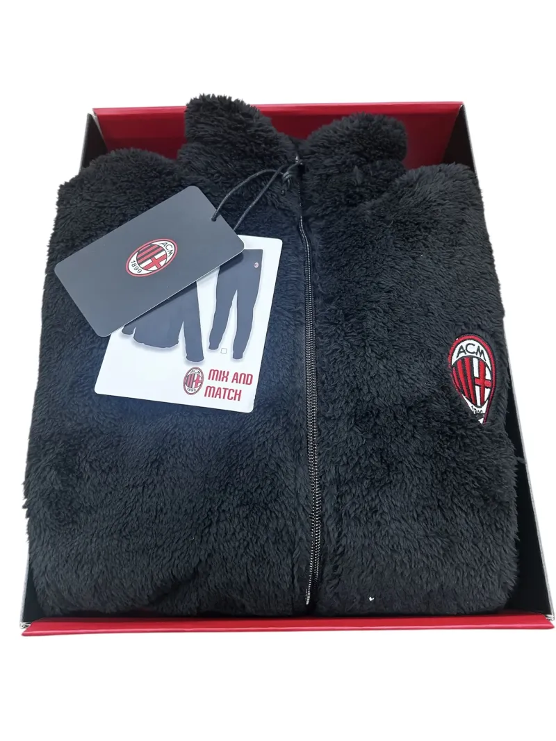 Acquista ora copia di FELPA FULL ZIP CON CAPPUCCIO UOMO CALDO COTONE MANICA LUNGA AZNAR INNOVA FC BARCELONA 57347 su nonsolointi