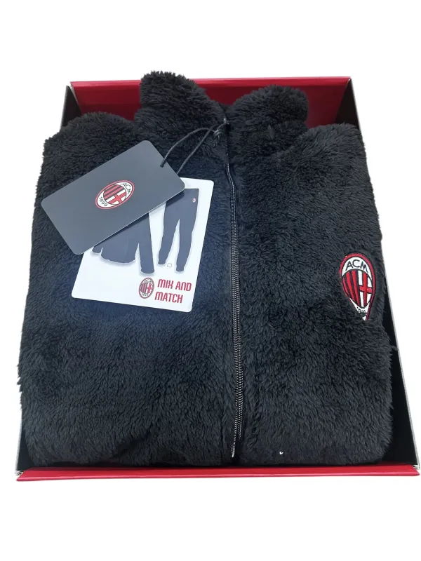 Acquista ora copia di FELPA FULL ZIP CON CAPPUCCIO UOMO CALDO COTONE MANICA LUNGA AZNAR INNOVA FC BARCELONA 57347 su nonsolointi