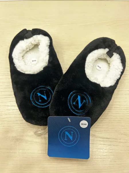 Acquista ora copia di PANTOFOLA UOMO PILE ANTISCIVOLO SSC NAPOLI 105TU su nonsolointimo1994.com