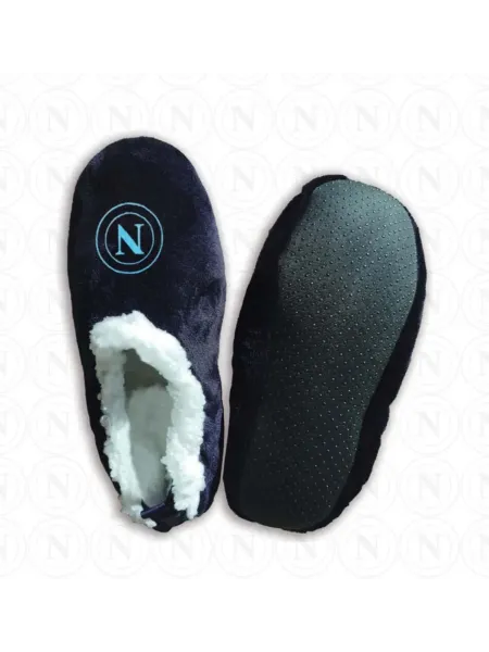 Acquista ora copia di PANTOFOLA UOMO PILE ANTISCIVOLO SSC NAPOLI 105TU su nonsolointimo1994.com 2