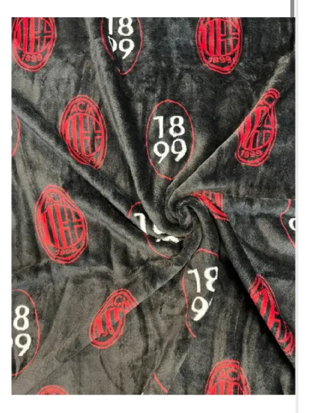 Acquista ora copia di PLAID PILE LETTO SINGOLO 120x150 HERMET FC INTER su nonsolointimo1994.com 2