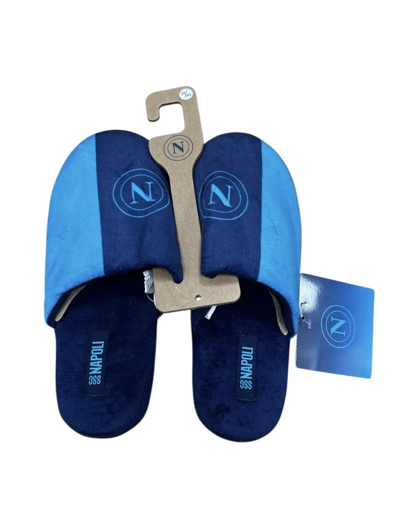 Acquista ora copia di PANTOFOLA UOMO PILE ANTISCIVOLO SSC NAPOLI 105TU su nonsolointimo1994.com