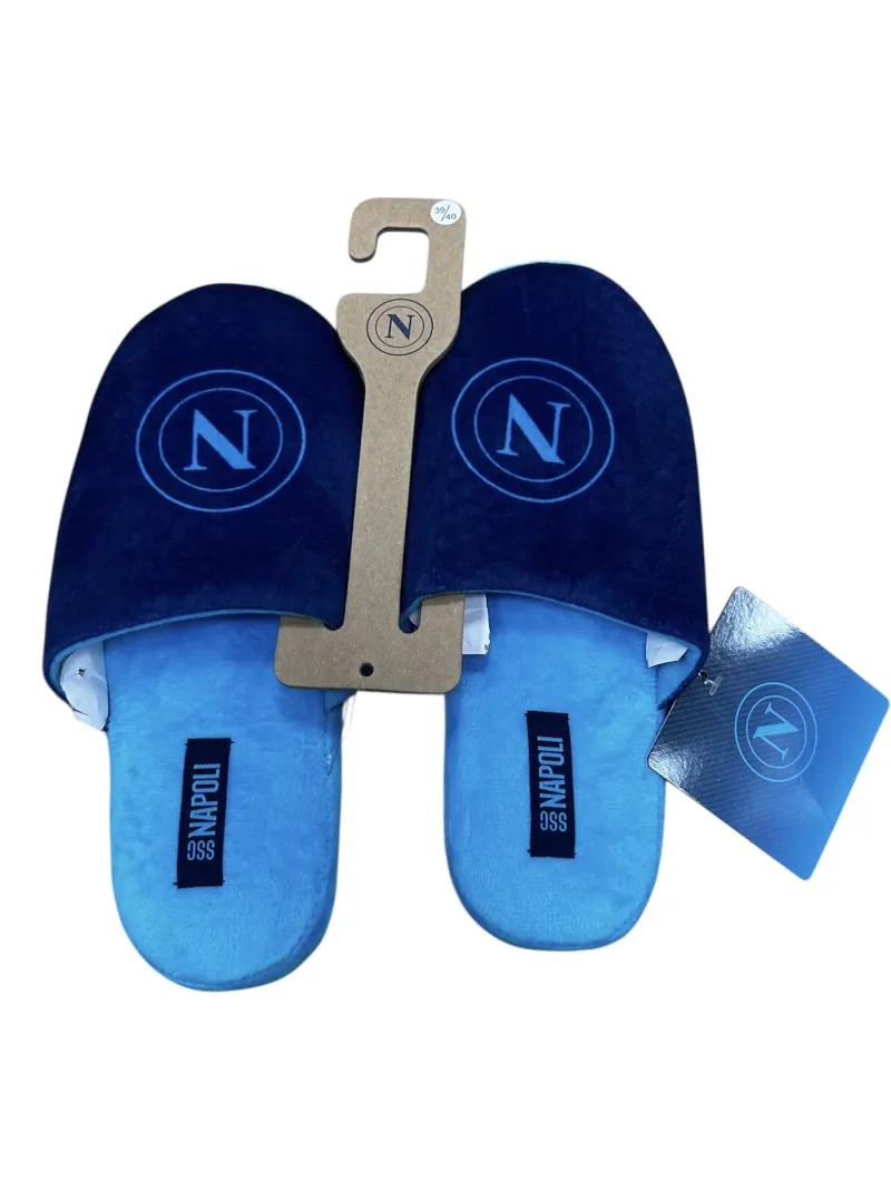 Acquista ora copia di PANTOFOLA UOMO PILE ANTISCIVOLO SSC NAPOLI 105TU su nonsolointimo1994.com