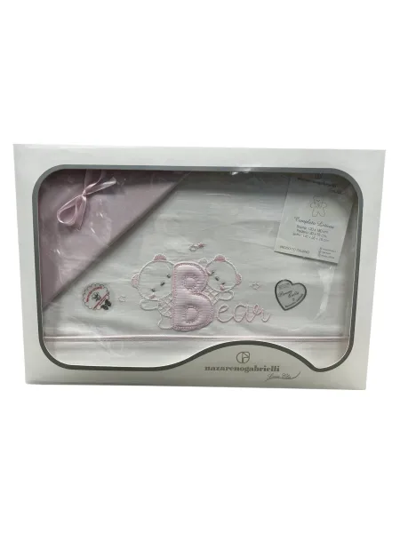 Vendita COMPLETO LENZUOLA CARROZZINO COTONE NEONATO UNISEX BATUFFOLINI
