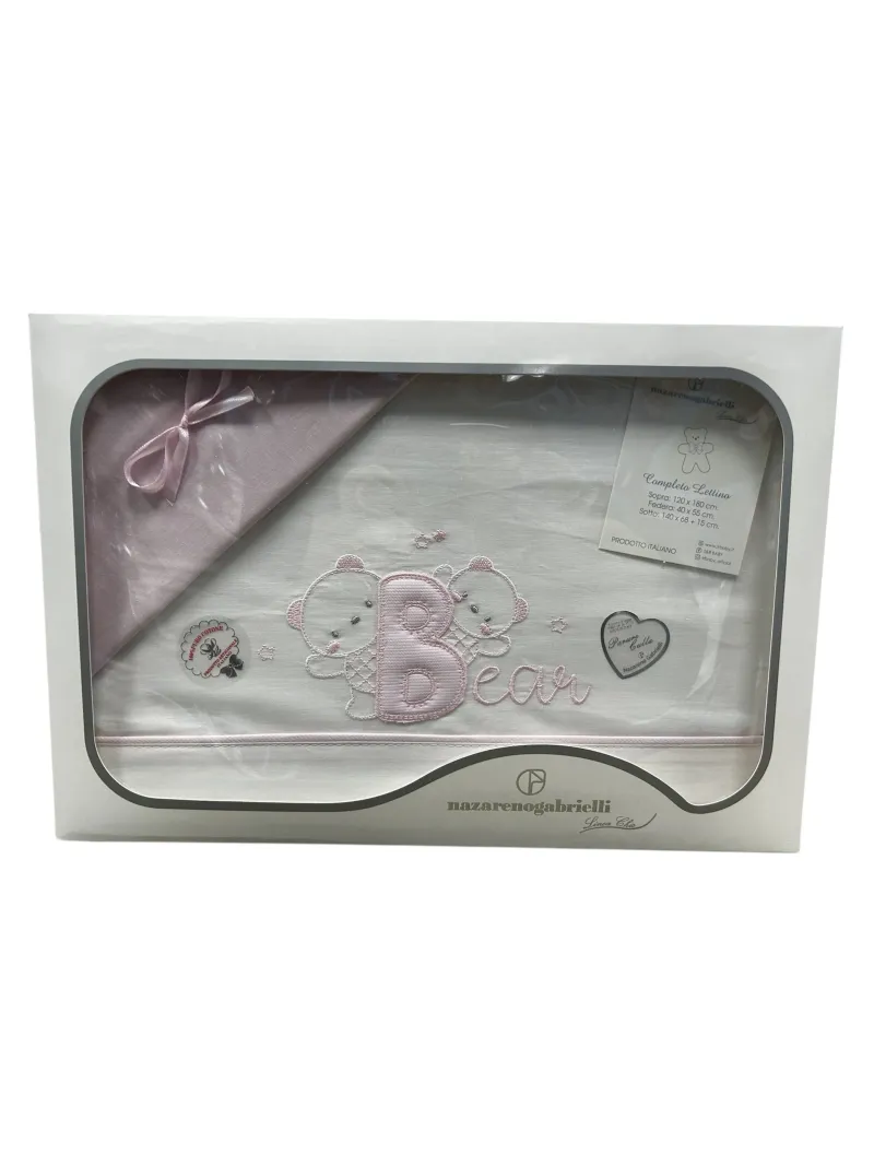 Vendita COMPLETO LENZUOLA CARROZZINO COTONE NEONATO UNISEX BATUFFOLINI