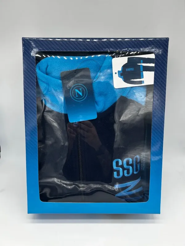 Acquista ora copia di PIGIAMA TUTA UOMO PILE FULL ZIP COLLECTION 2024-2025 HERMET FC JUVENTUS PIGJP101055.B su nonsolointimo1994