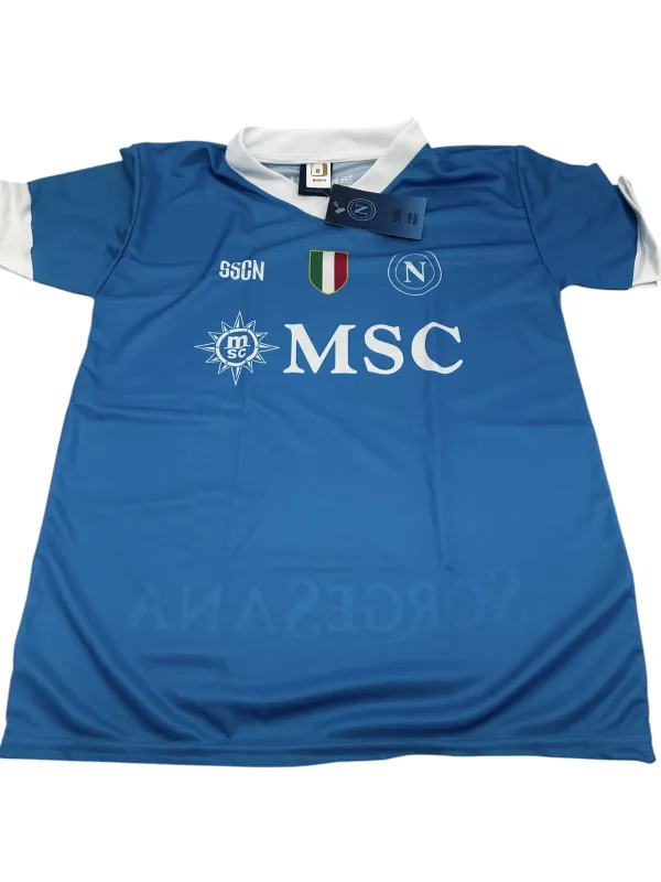 Acquista ora MAGLIA 2024-2025 UOMO REPLICA SSC NAPOLI OFFICIAL CON SCUDETTO RICAMATO senza nome e numero NA2324 su nonsolointimo
