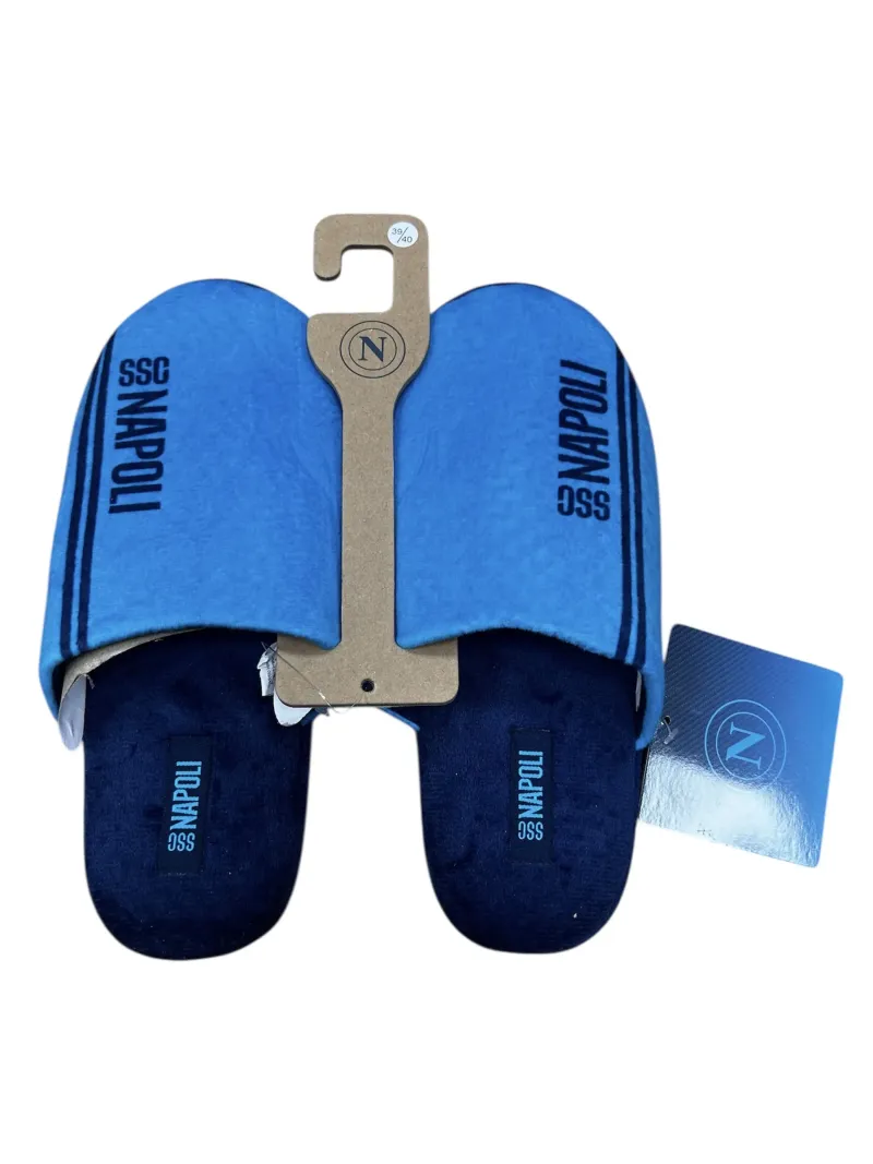 Acquista ora copia di PANTOFOLA UOMO PILE ANTISCIVOLO SSC NAPOLI 105TU su nonsolointimo1994.com