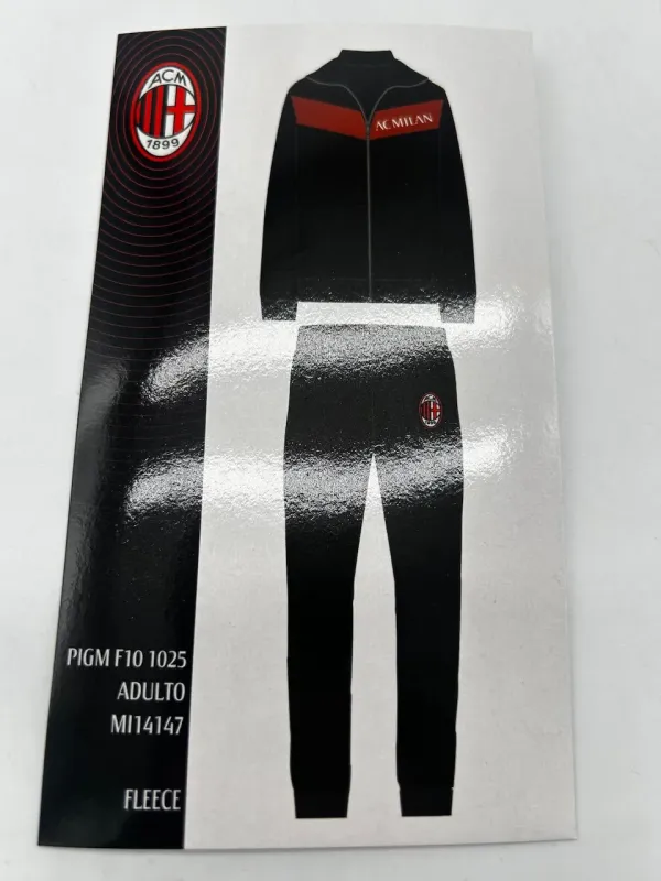 Acquista ora TUTA UOMO FELPA FULL ZIP COLLECTION 2025-2026 HERMET AC MILAN PIGMF101085 su nonsolointimo1994.com