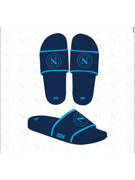 Acquista ora copia di PANTOFOLA CIABATTA UOMO GOMMA EA7 SSC NAPOLI su nonsolointimo1994.com 2