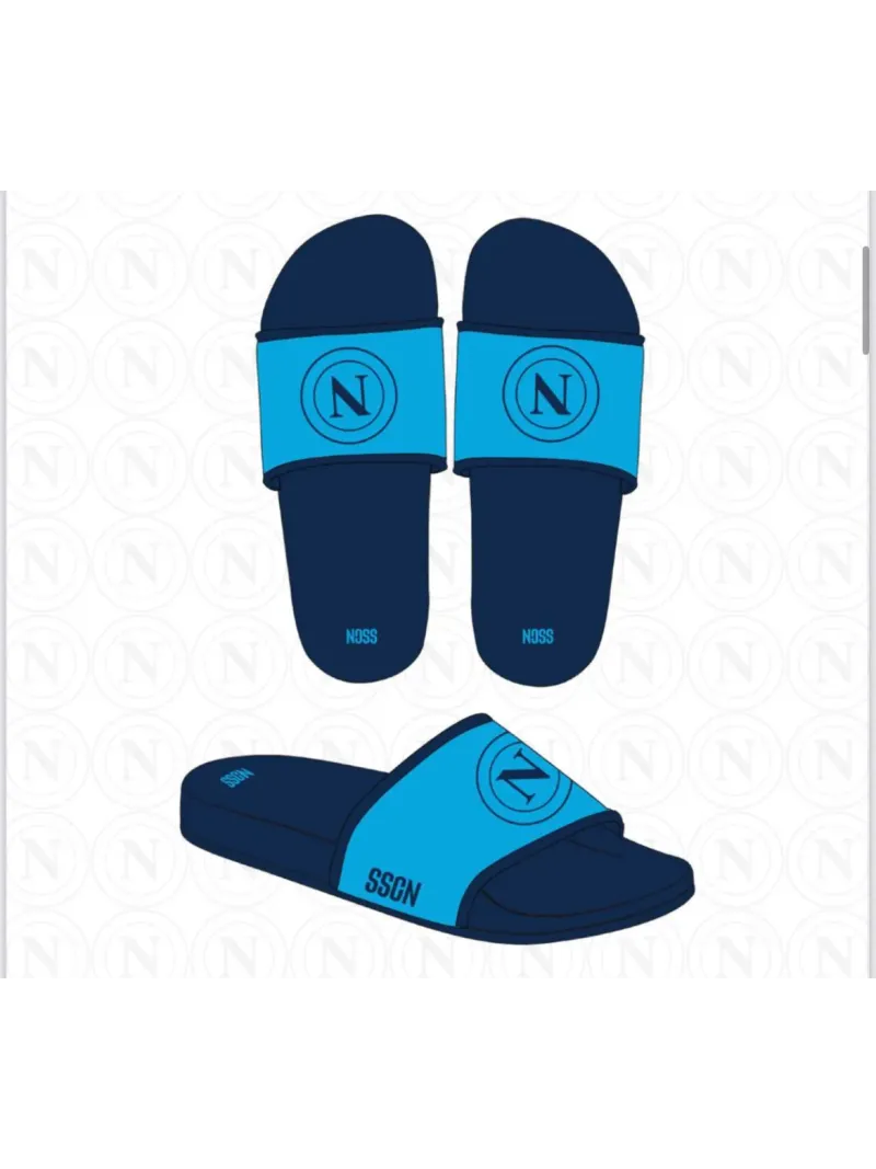 Acquista ora copia di PANTOFOLA CIABATTA UOMO GOMMA EA7 SSC NAPOLI su nonsolointimo1994.com
