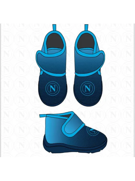 Acquista ora SCARPINA IN PELLE CULLA NEONATO ZERO & CO. SSC NAPOLI 9099 su nonsolointimo1994.com 2