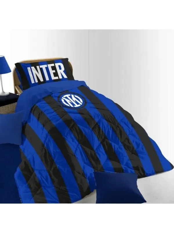 Acquista ora TRAPUNTA IMBOTTITA LETTO SINGOLO HERMET FC INTER su nonsolointimo1994.com