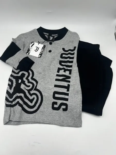 Acquista ora copia di PIGIAMA BAMBINO CALDO COTONE MANICA LUNGA SICEM FC JUVENTUS B2JU16060 su nonsolointimo1994.com 2