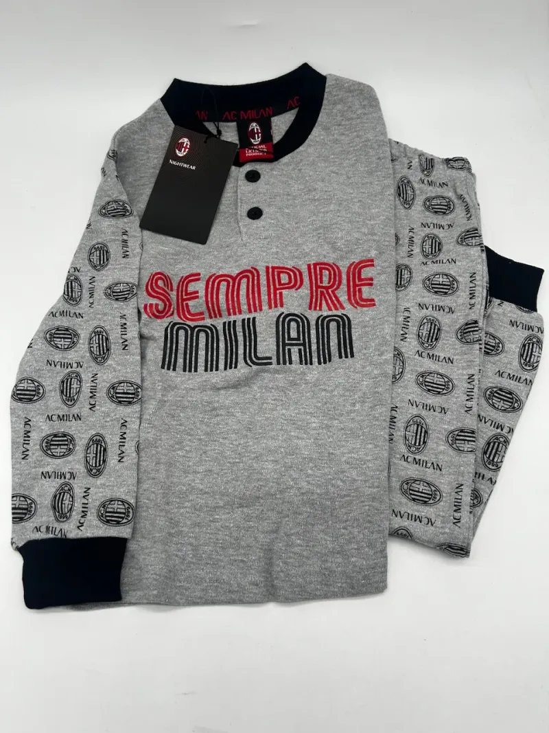 Acquista ora copia di PIGIAMA BAMBINO CALDO COTONE MANICA LUNGA SICEM FC JUVENTUS B2JU16060 su nonsolointimo1994.com