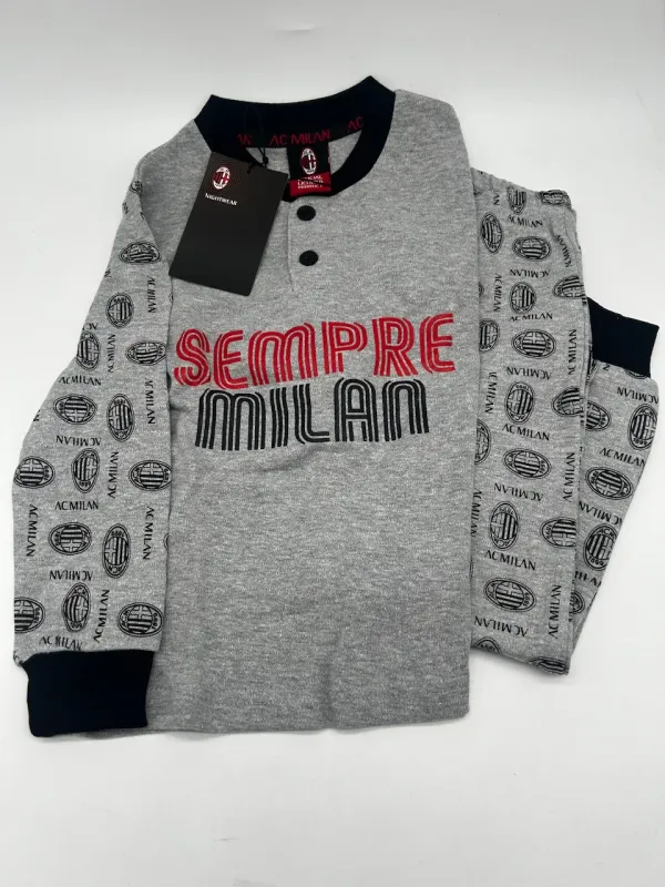 Acquista ora copia di PIGIAMA BAMBINO CALDO COTONE MANICA LUNGA SICEM FC JUVENTUS B2JU16060 su nonsolointimo1994.com