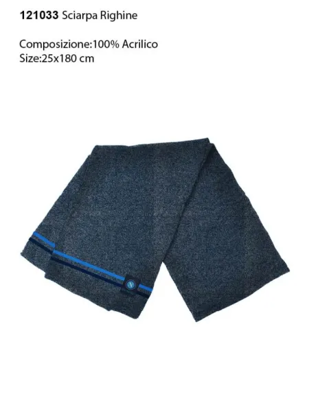 Acquista ora copia di SCIARPA UOMO LANA A MAGLIA ENZO CASTELLANO SSC NAPOLI 121004 su nonsolointimo1994.com