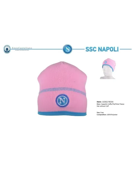 Acquista ora copia di CAPPELLO PILE UOMO ENZO CASTELLANO SSC NAPOLI 8302 su nonsolointimo1994.com