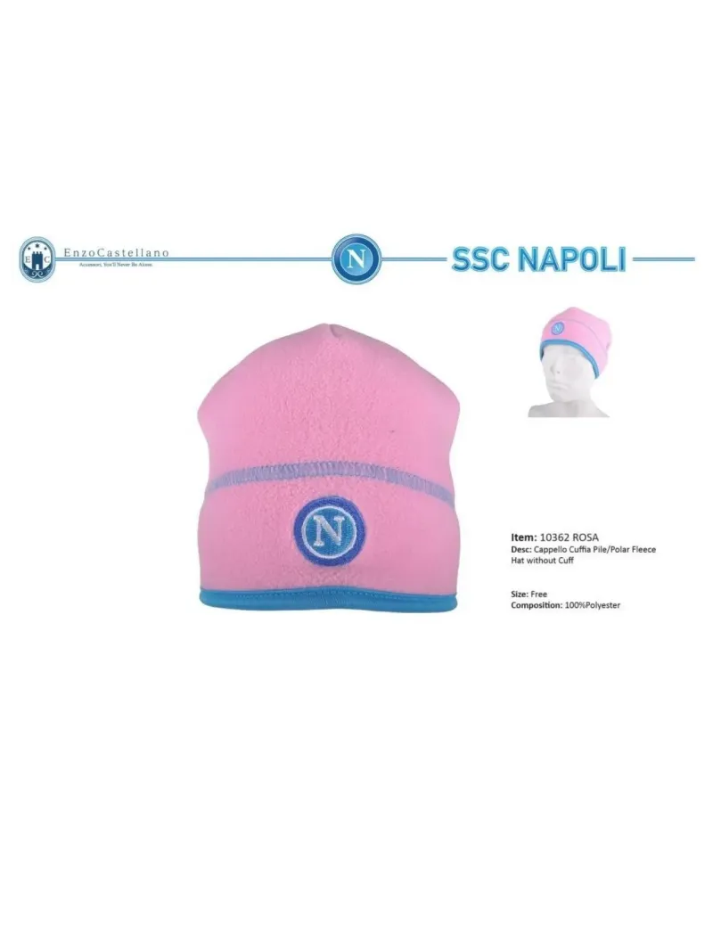 Acquista ora copia di CAPPELLO PILE UOMO ENZO CASTELLANO SSC NAPOLI 8302 su nonsolointimo1994.com