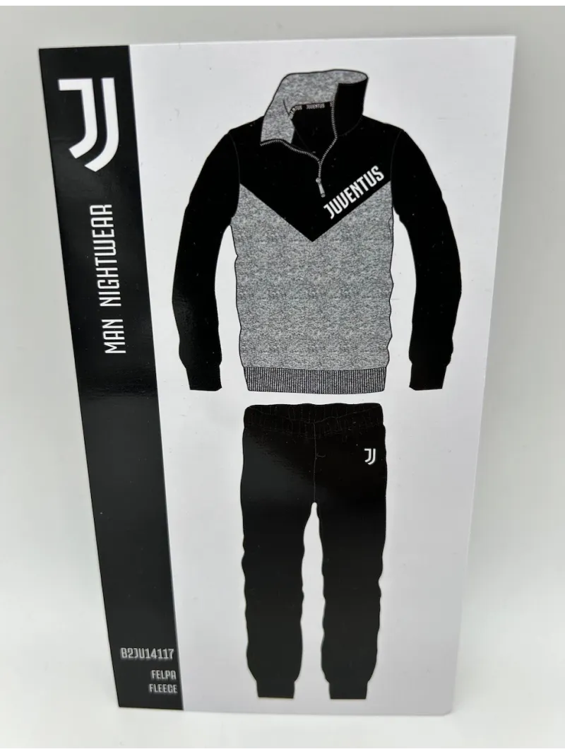 Acquista ora TUTA UOMO FELPA MEZZA ZIP MANICA LUNGA SICEM FC JUVENTUS B2JU14117.030 su nonsolointimo1994.com
