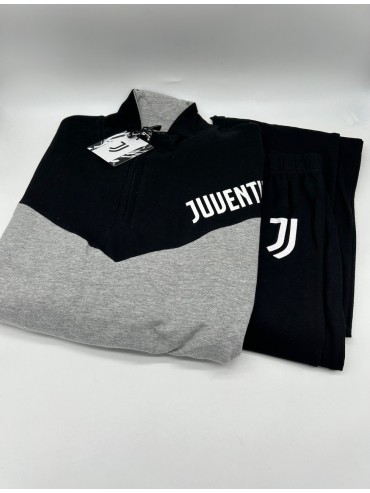 Acquista ora TUTA UOMO FELPA MEZZA ZIP MANICA LUNGA SICEM FC JUVENTUS B2JU14117.030 su nonsolointimo1994.com