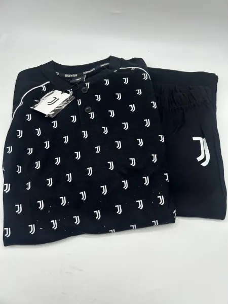 Acquista ora PIGIAMA UOMO CALDO COTONE MANICA LUNGA SICEM FC JUVENTUS B2JU14116.001 su nonsolointimo1994.com