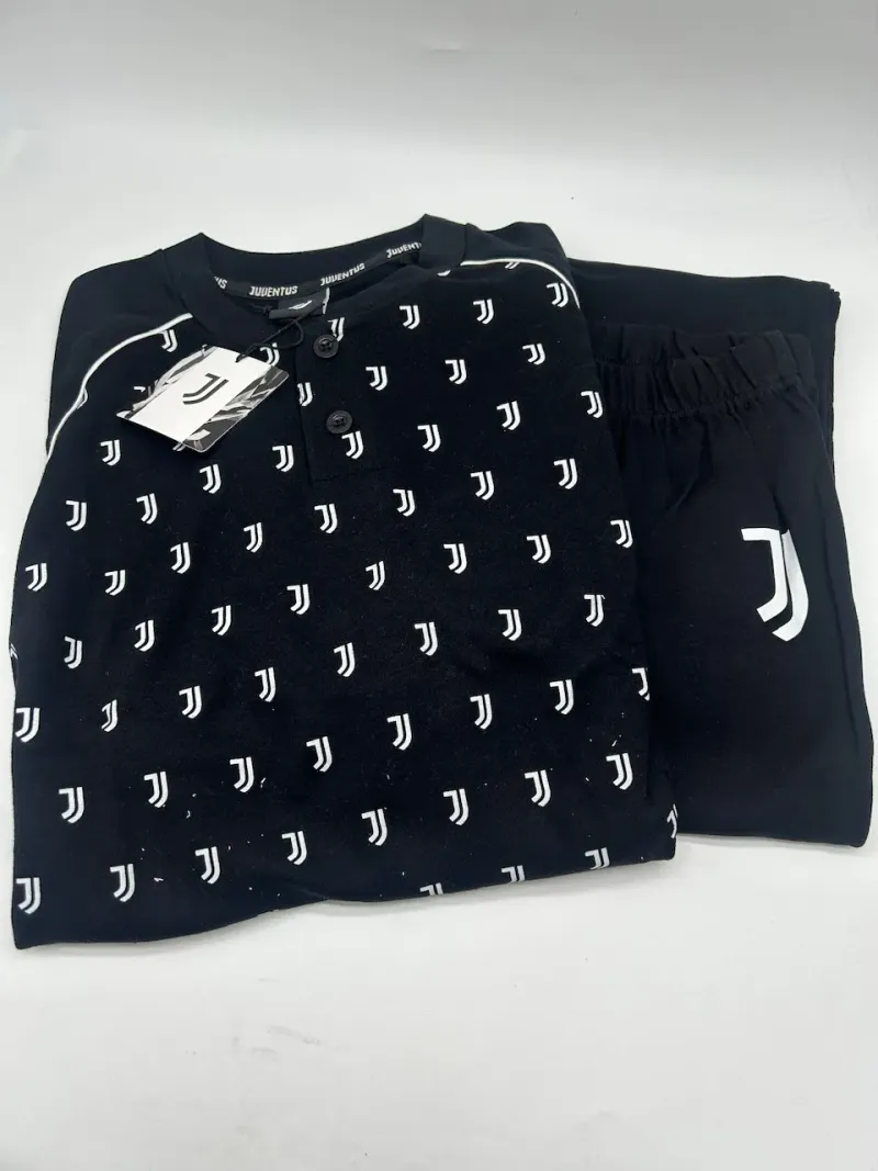 Acquista ora PIGIAMA UOMO CALDO COTONE MANICA LUNGA SICEM FC JUVENTUS B2JU14116.001 su nonsolointimo1994.com