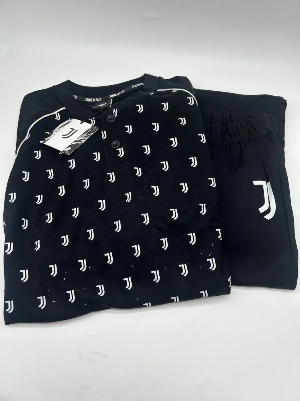 Acquista ora PIGIAMA UOMO CALDO COTONE MANICA LUNGA SICEM FC JUVENTUS B2JU14116.001 su nonsolointimo1994.com