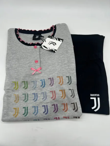 Acquista ora PIGIAMA UOMO CALDO COTONE MANICA LUNGA SICEM FC JUVENTUS B2JU14116.001 su nonsolointimo1994.com