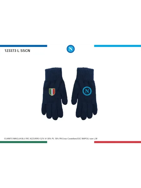 Acquista ora copia di GUANTI PILE DONNA ENZO CASTELLANO SSC NAPOLI 10304 su nonsolointimo1994.com 2
