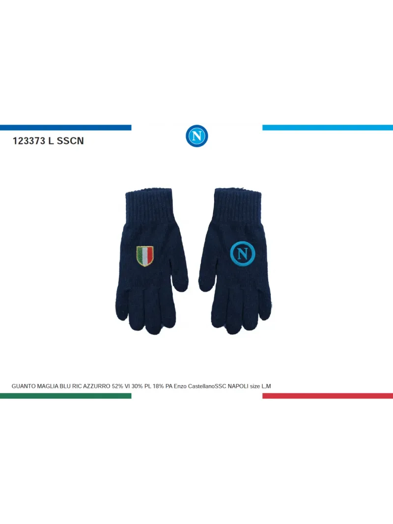 Acquista ora copia di GUANTI PILE DONNA ENZO CASTELLANO SSC NAPOLI 10304 su nonsolointimo1994.com