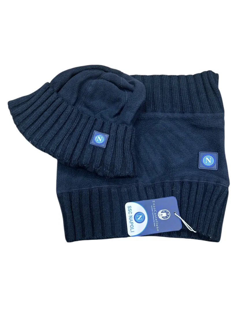 Acquista ora copia di CAPPELLO + SCALDACOLLO UOMO LANA E PILE ENZO CASTELLANO FC JUVENTUS 131418 su nonsolointimo1994.com