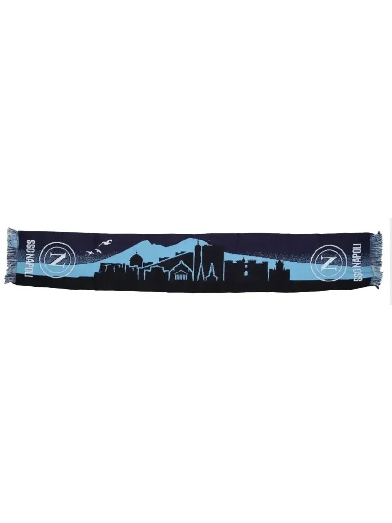 Acquista ora SCIARPA UOMO LANA JACQUARD DA STADIO ENZO CASTELLANO SSC NAPOLI J2400175 su nonsolointimo1994.com