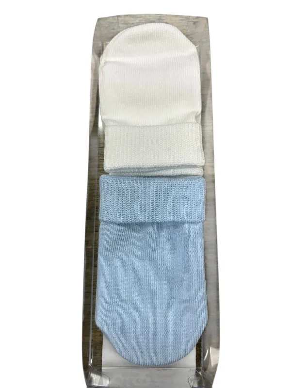 Acquista ora copia di MUFFOLINE GUANTI COTONE 100% NEONATO NEONATA 2 PAIA NAZARENO GABRIELLI su nonsolointimo1994.com