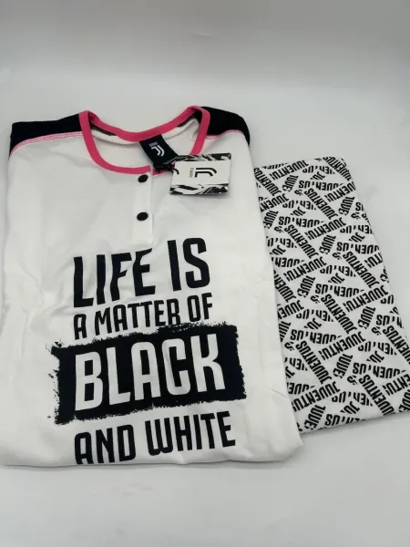 Acquista ora PIGIAMA UOMO CALDO COTONE MANICA LUNGA SICEM FC JUVENTUS B2JU14116.001 su nonsolointimo1994.com