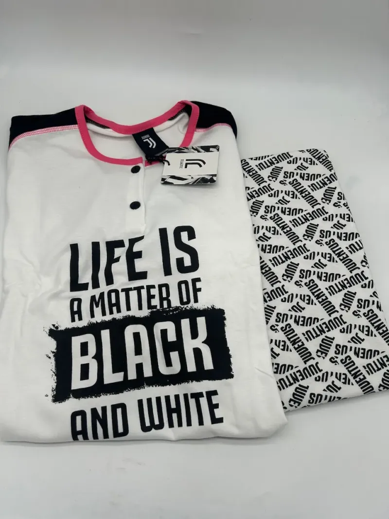 Acquista ora PIGIAMA UOMO CALDO COTONE MANICA LUNGA SICEM FC JUVENTUS B2JU14116.001 su nonsolointimo1994.com
