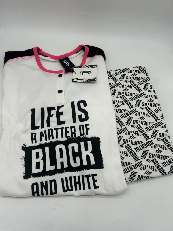 Acquista ora PIGIAMA UOMO CALDO COTONE MANICA LUNGA SICEM FC JUVENTUS B2JU14116.001 su nonsolointimo1994.com