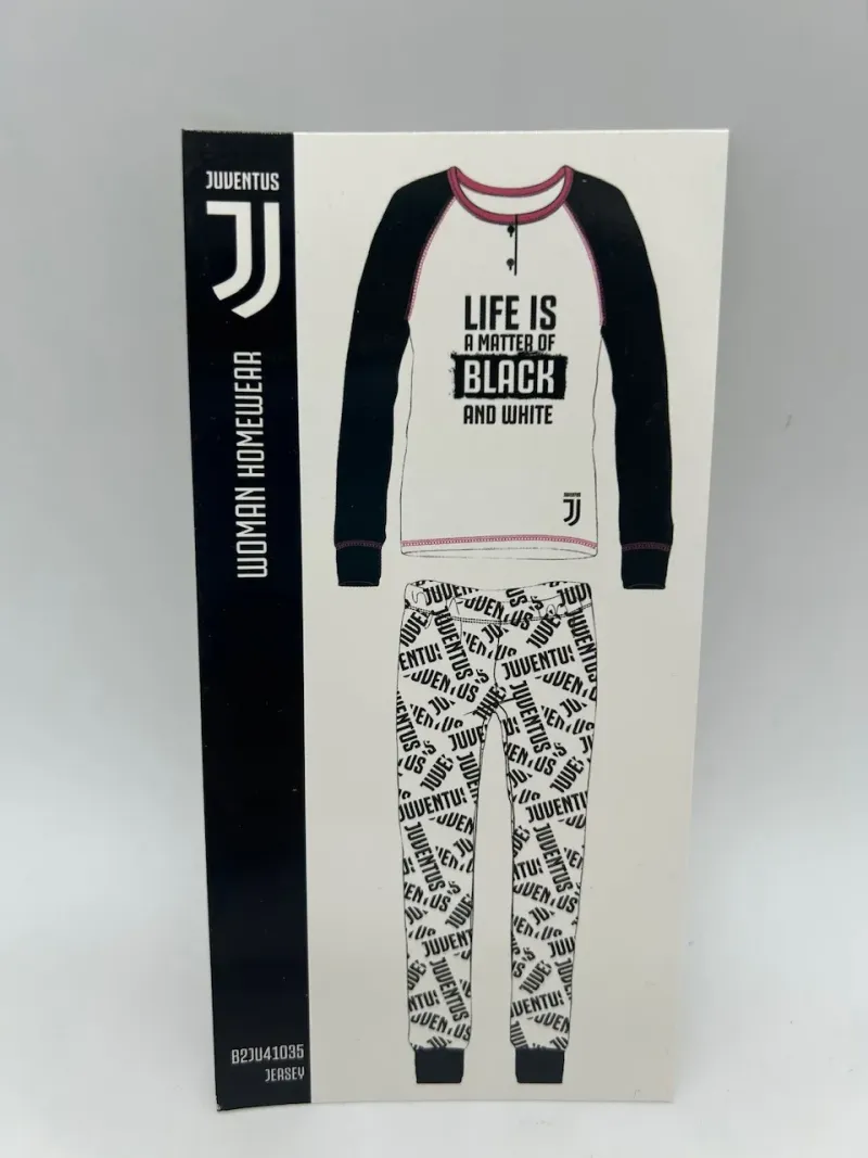 Acquista ora PIGIAMA UOMO CALDO COTONE MANICA LUNGA SICEM FC JUVENTUS B2JU14116.001 su nonsolointimo1994.com