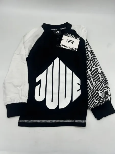 Acquista ora copia di PIGIAMA BAMBINO COTONE 100% MANICA LUNGA SICEM FC JUVENTUS B2JU16090 su nonsolointimo1994.com
