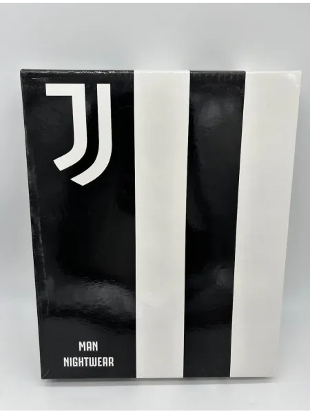 Acquista ora PIGIAMA COMPLETO UOMO COTONE 100% CANOTTA PANTALONCINO FC JUVENTUS B2JU14077 su nonsolointimo1994.com 2