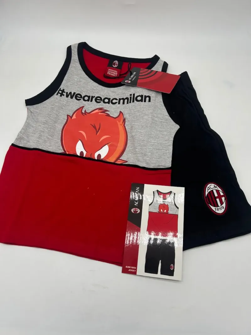 Acquista ora copia di PIGIAMA BAMBINO COTONE 100% MEZZA MANICA PANTALONCINO SICEM FC JUVENTUS b2ju16091 su nonsolointimo1994.com