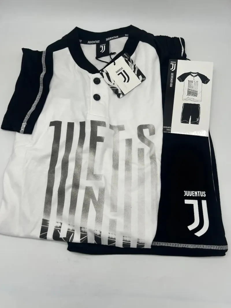 Acquista ora PIGIAMA UOMO COTONE 100% MANICA LUNGA SICEM FC JUVENTUS B2JU14090 su nonsolointimo1994.com