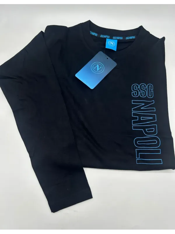Acquista ora MAGLIA T-SHIRT COTONE 100% OFFICIAL HERMET SSC NAPOLI TSHCC10N001 N003 su nonsolointimo1994.com