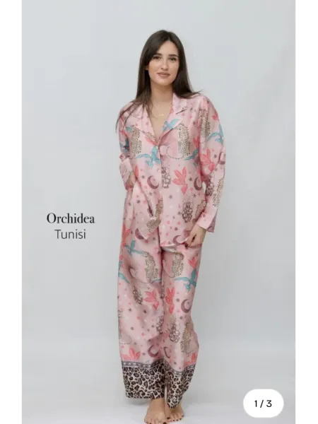 Acquista ora PIGIAMA DONNA APERTO AVANTI RASO IN VISCOSA FILO D'ANGELO Tunisi su nonsolointimo1994.com