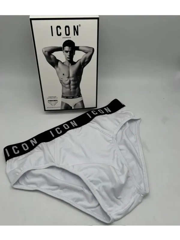 Acquista ora TRIPACK SLIP UOMO ICON IMU04 su nonsolointimo1994.com